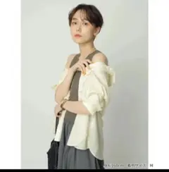 時間限定　新品　未使用　アルページュストーリー　シアーシャツ