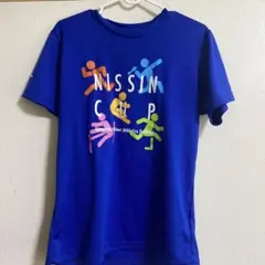 2021NISSIN CUP 陸上Tシャツ 青