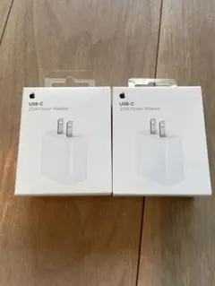 Apple USB-C 20W Power Adapter 2個セット新品未開封