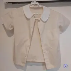 Kinderoak 幼稚園 制服 120cm 半袖 ブラウス ⑦