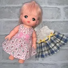 ソランちゃん レミンちゃん メルちゃんの服 ワンピース２枚