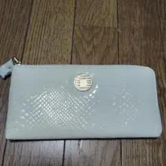 金運財布　長財布　ホワイト