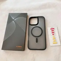 ♪TORRAS iPhone 16 Pro Max 半透明 ブラック