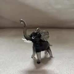 ガラス細工　ゾウ　象