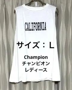 Champion チャンピオン レディース ノースリーブTシャツ