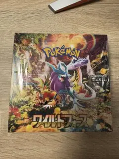 【新品未開封】ポケモンカードゲーム ワイルドフォース シュリンク付き　BOX