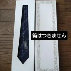 NICOLE ネイビー ドット ネクタイ 新品タグ付き　紺色