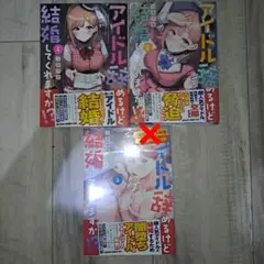 アイドル辞めるけど結婚してくれますか!? 1~3巻セット