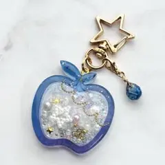 No.031 星フルりんご　シェイカーキーホルダー