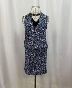 【美品】MAILLE DEMOISELLE ストレッチ ワンピース