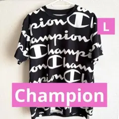 ★Champion★ロゴプリント Tシャツ Lサイズ★
