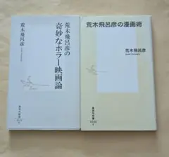 荒木飛呂彦の奇妙なホラー映画論 ＋ 漫画術　新書2冊セット