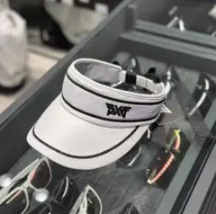 PXG レディース サンバイザー 帽子 日除け帽 アウトドアゴルフキャップ