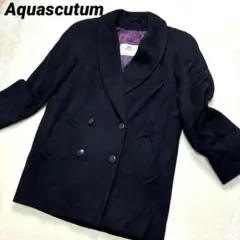 Aquascutum（アクアスキュータム）カシミヤ混 レディース 英国製 コート