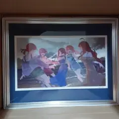 【新品】五等分の花嫁　メタリック　複製原画　B4