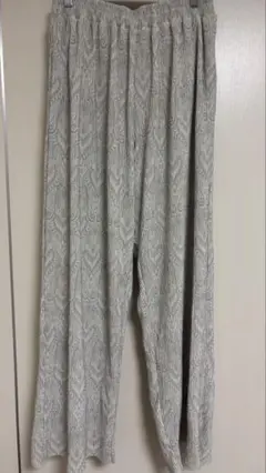 Re:EDIT プリーツワイドパンツ　リエディ