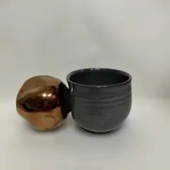 今村能章　キングカップ×2 エスプレッソカップ×1 egg×1 レザーケース付き 今村能章 キングカップ×2 エスプレッソカップ×1 egg×1 レザー