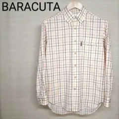 【美品】BARACUTA バラクータ BDシャツ 長袖 チェック柄 サイズM
