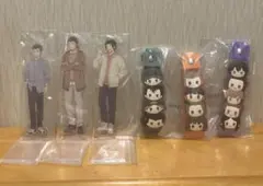 ワールドトリガー　アクスタ　ぽこっとちゃーむ　柿崎隊　三輪隊　荒船隊　グッズ