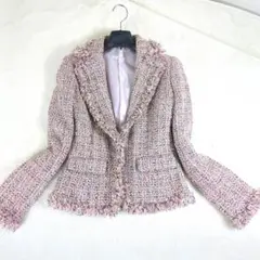 ウィルセレクション　ツィードジャケット　Aライン　1B