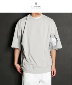 【美品】N. HOOLYWOOD グレー Tシャツ