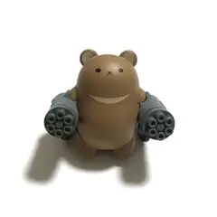 HMA 機動物 ガトリングベア ブラウン フィギュア ガチャガチャ カプセルトイ