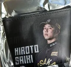 阪神タイガース ブラックユニフォーム ミニポーチ 才木浩人