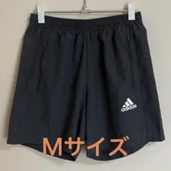 adidas ハーフパンツ スミクロ グレー Ｍサイズ ポケットあり
