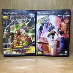 ps2 マーヴルVS.カプコン2 & CAPCOM VS. SNK 2