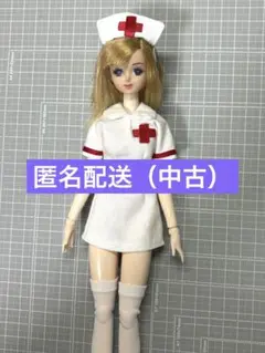 【匿名配送】ジェニー・オビツ27女性M胸に★白いミニスカナースのセット★中古