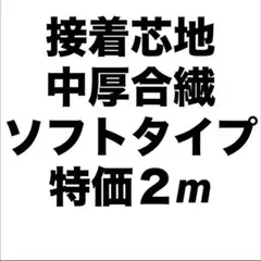 接着芯 中厚手 合繊