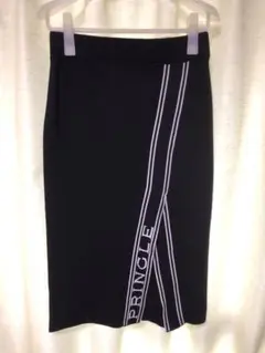 PRINGLE OF SCOTLAND x H&M ブラックタイトスカート S