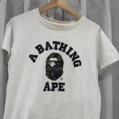 A BATHING APE カモフラージュTシャツ