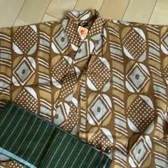 浴衣と帯のセット　未使用品