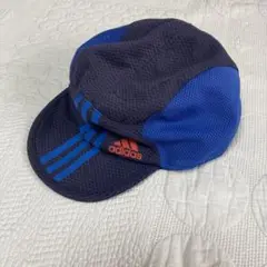 adidas メッシュキャップ ネイビー/ブルー/レッド