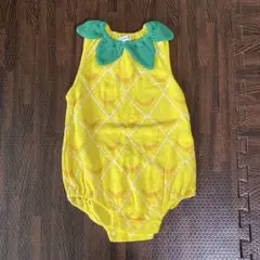 パイナップル　ロンパース
