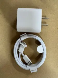 Apple 20W USB-C電源アダプタとケーブル