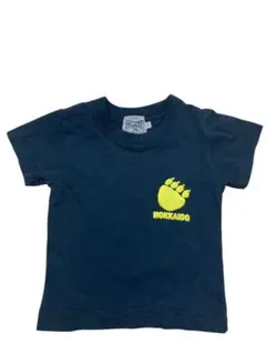 【在庫処分】　小熊　デザイン Tシャツ　男児　90cm 黒
