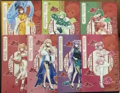 マクロス　中華街　デカルチャイナタウン　ポストカード　コンプ　7枚セット