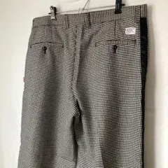 WTAPS WOOL PANTS ファティーグ ウールパンツ 千鳥格子 柄パンツ