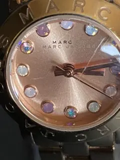 MARC BY MARC JACOBS ゴールド腕時計　稼働品