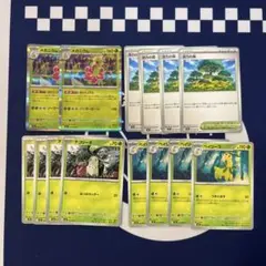 メガシンフォニア　メガニウム進化ライン　活力の森　14枚セット