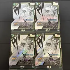 ドラゴンボールフュージョンワールド　SR ベジータ　4枚
