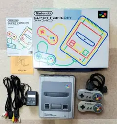 任天堂　スーパーファミコン　外箱、説明書付き