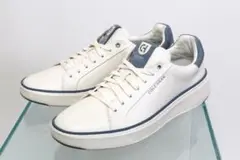 未使用品 cole haan グランドプロ トップスピン 9 26.5 白×青灰