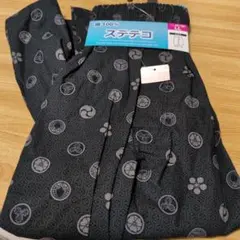 Lサイズ ステテコ 和風模様 100%コットン 新品　未使用　タグ付き