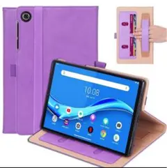 レノボ　TabM10FHDPlus 10.3インチ　タブレットケース　紫