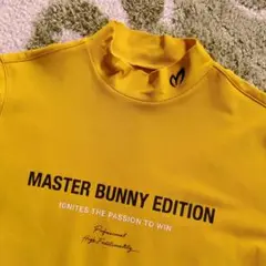MASTER BUNNY EDITION モックネック シャツ イエロー