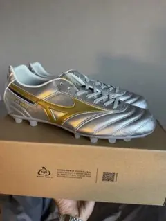 Mizuno モレリア PRO 27.0cm シルバー/ゴールド