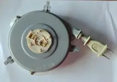 リール式電源コード 約1.1m グレー ホワイト